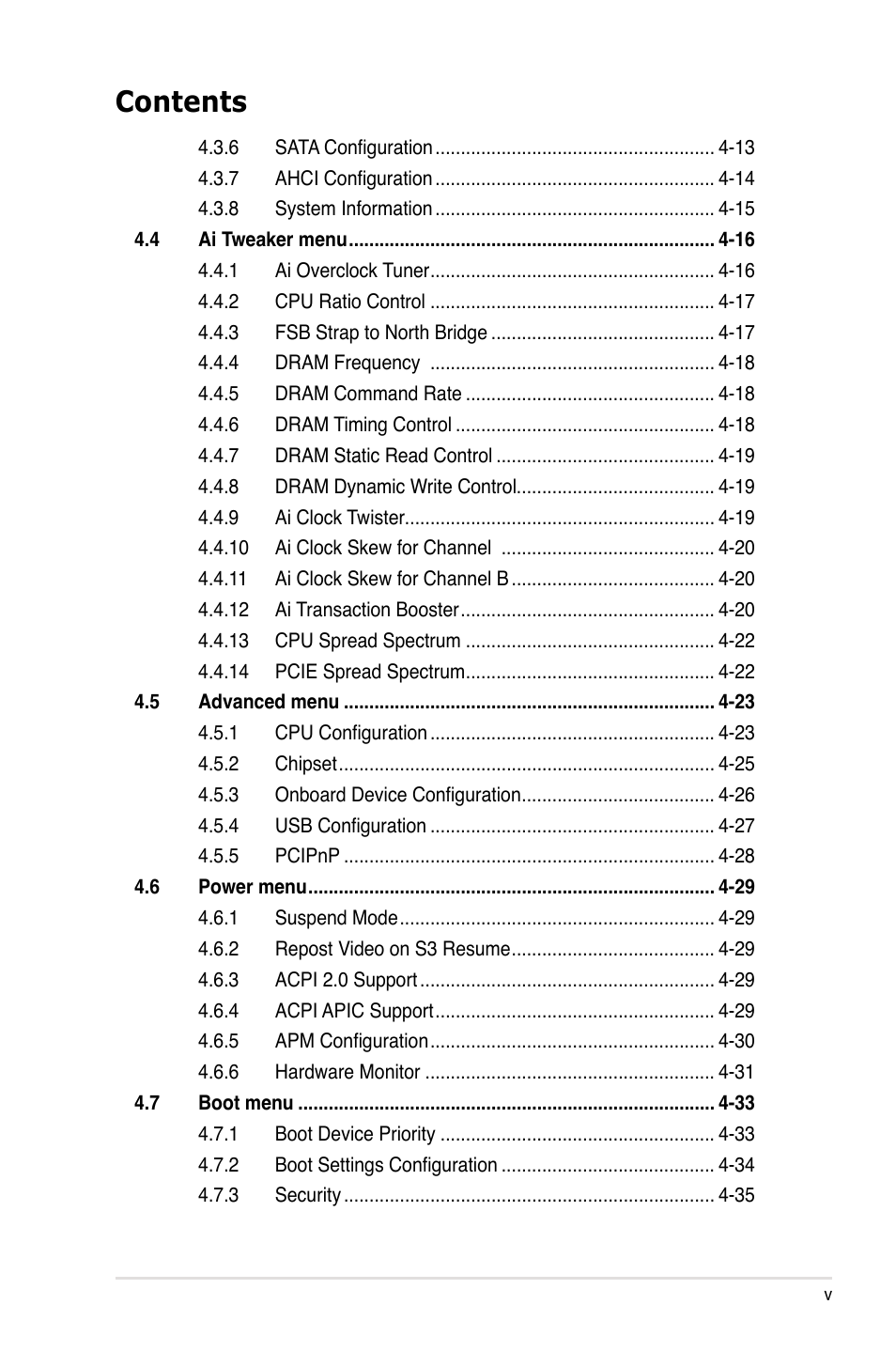 Asus P5E3 DELUXE/WiFi-AP User Manual | Page 5 / 194