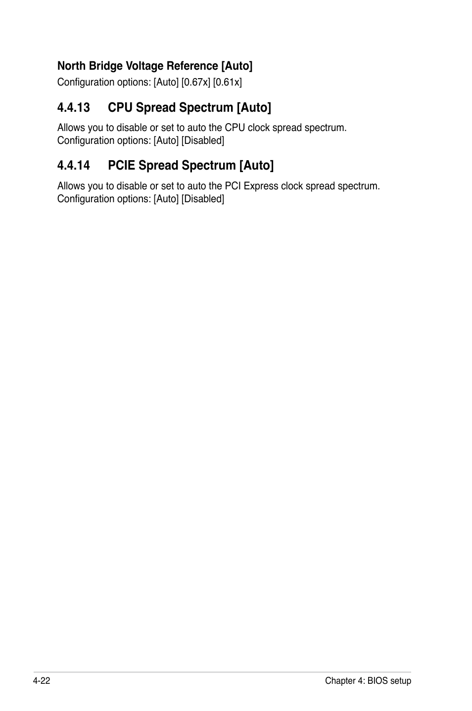 13 cpu spread spectrum [auto, 14 pcie spread spectrum [auto | Asus P5E3 DELUXE/WiFi-AP User Manual | Page 92 / 194