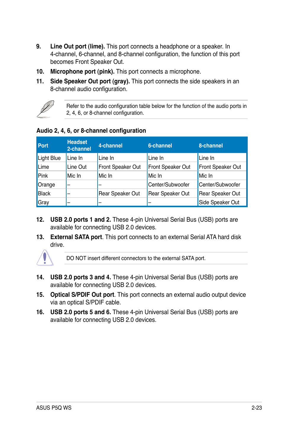 Asus P5Q WS User Manual | Page 49 / 176