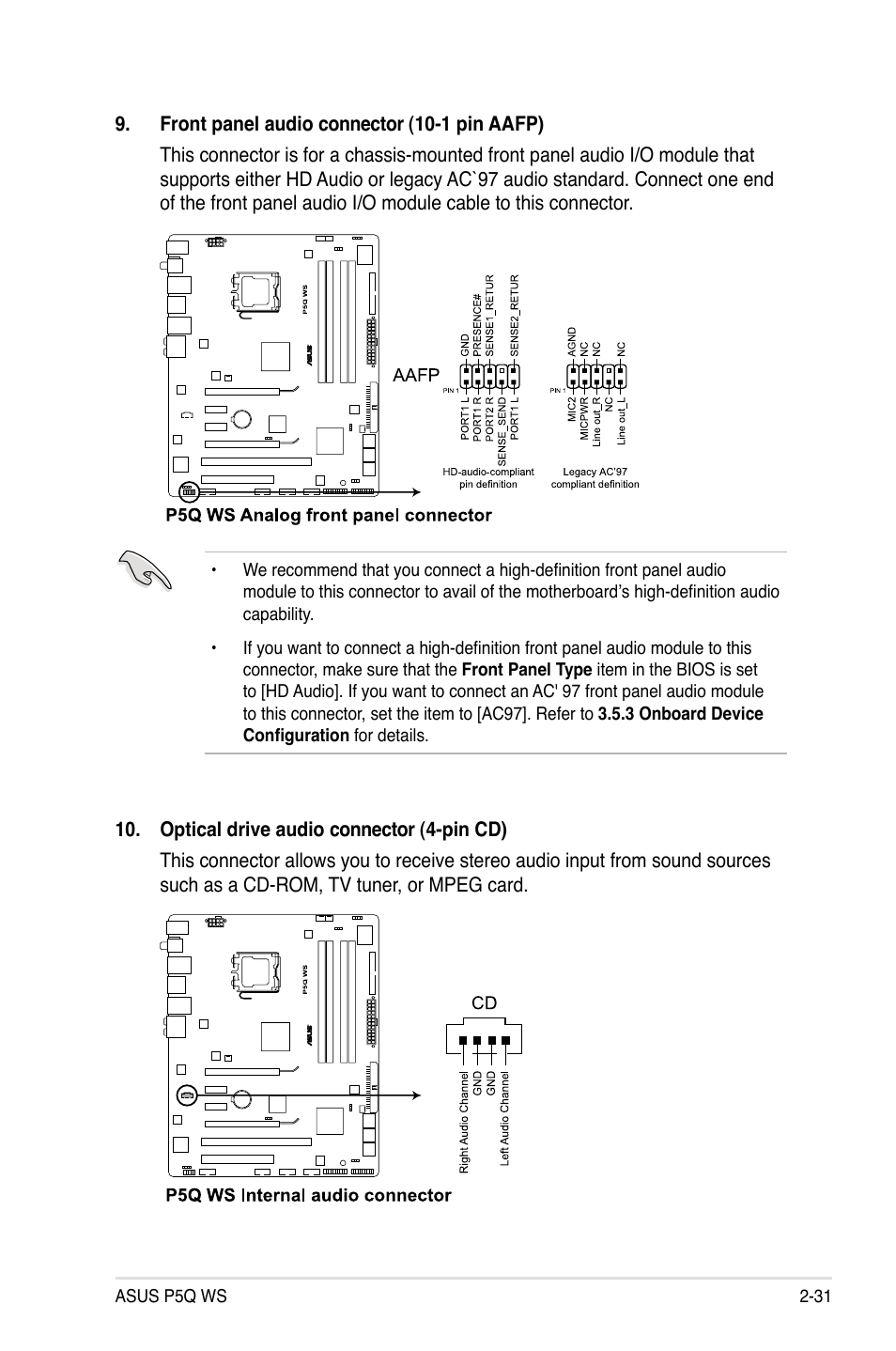 Asus P5Q WS User Manual | Page 57 / 176