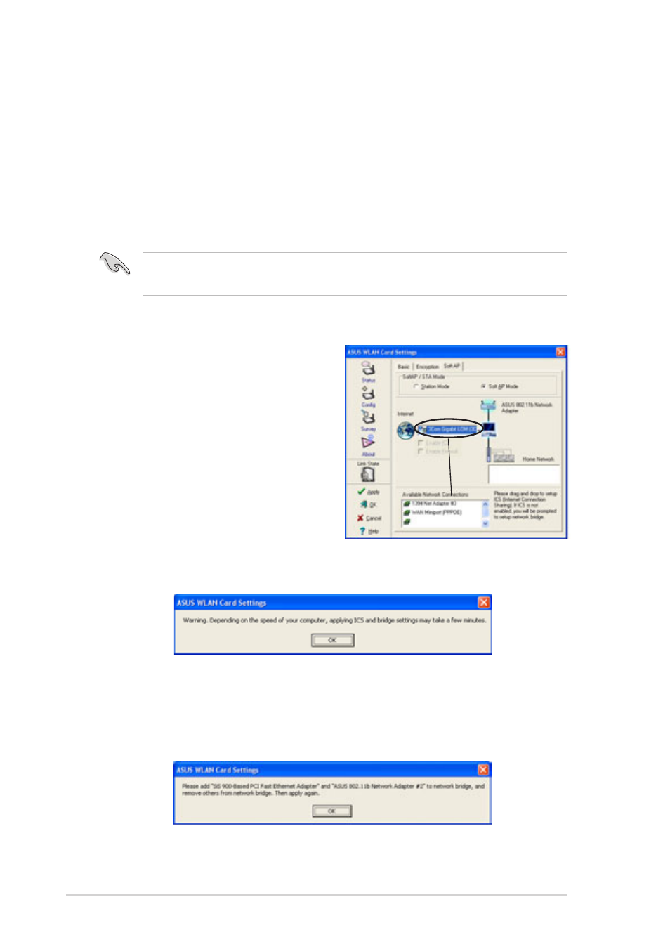 Network bridge | Asus DiGiMatrix User Manual | Page 102 / 158