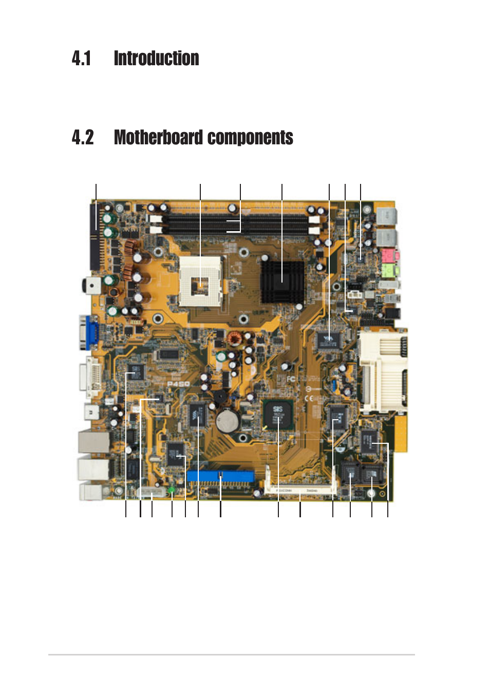 1 introduction, 2 motherboard components | Asus DiGiMatrix User Manual | Page 106 / 158