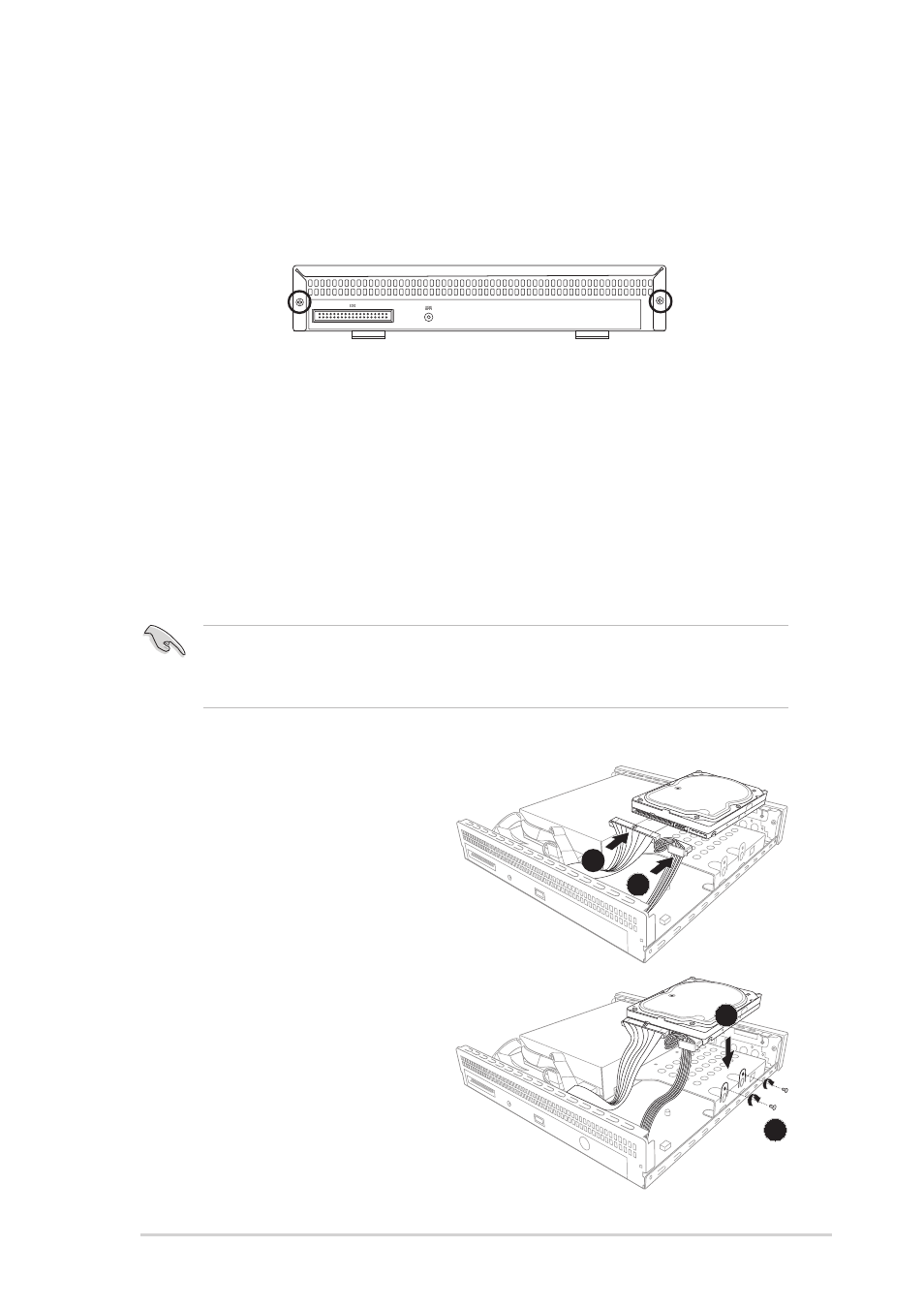 A.1.2 removing the top cover, A.1.3 installing a hard disk drive | Asus DiGiMatrix User Manual | Page 149 / 158