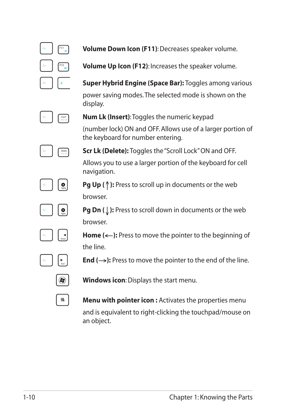 Asus Eee PC R052C User Manual | Page 18 / 60