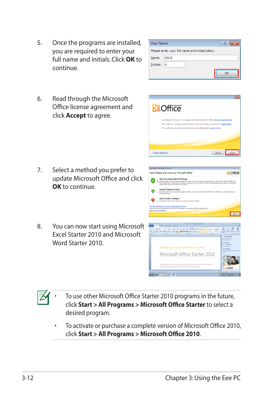 Asus Eee PC R052C User Manual | Page 42 / 60