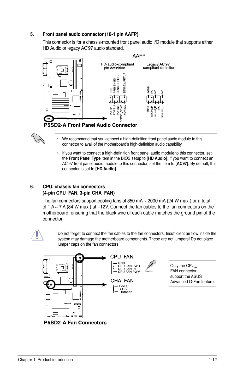 Asus P5SD2-A User Manual | Page 21 / 40