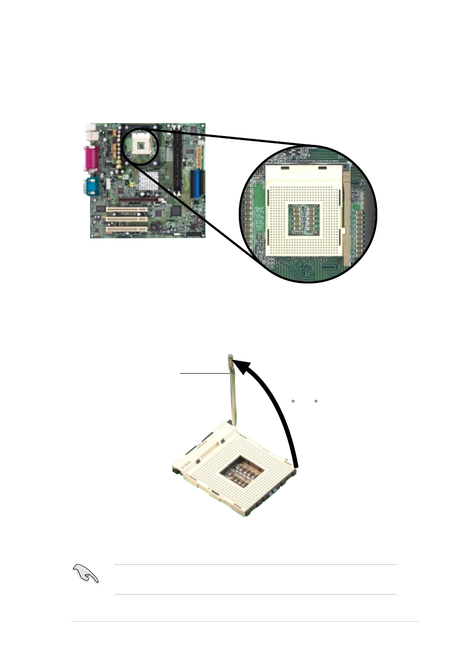 2 installing the cpu | Asus P4B-LX User Manual | Page 25 / 108