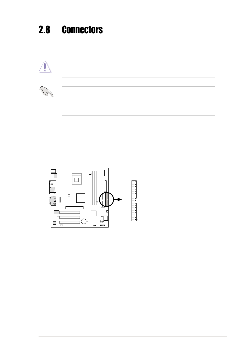 8 connectors | Asus P4B-LX User Manual | Page 37 / 108