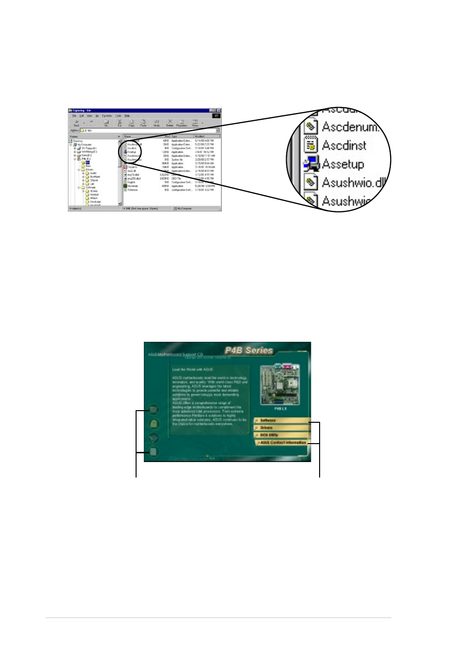 2 main menu | Asus P4B-LX User Manual | Page 86 / 108