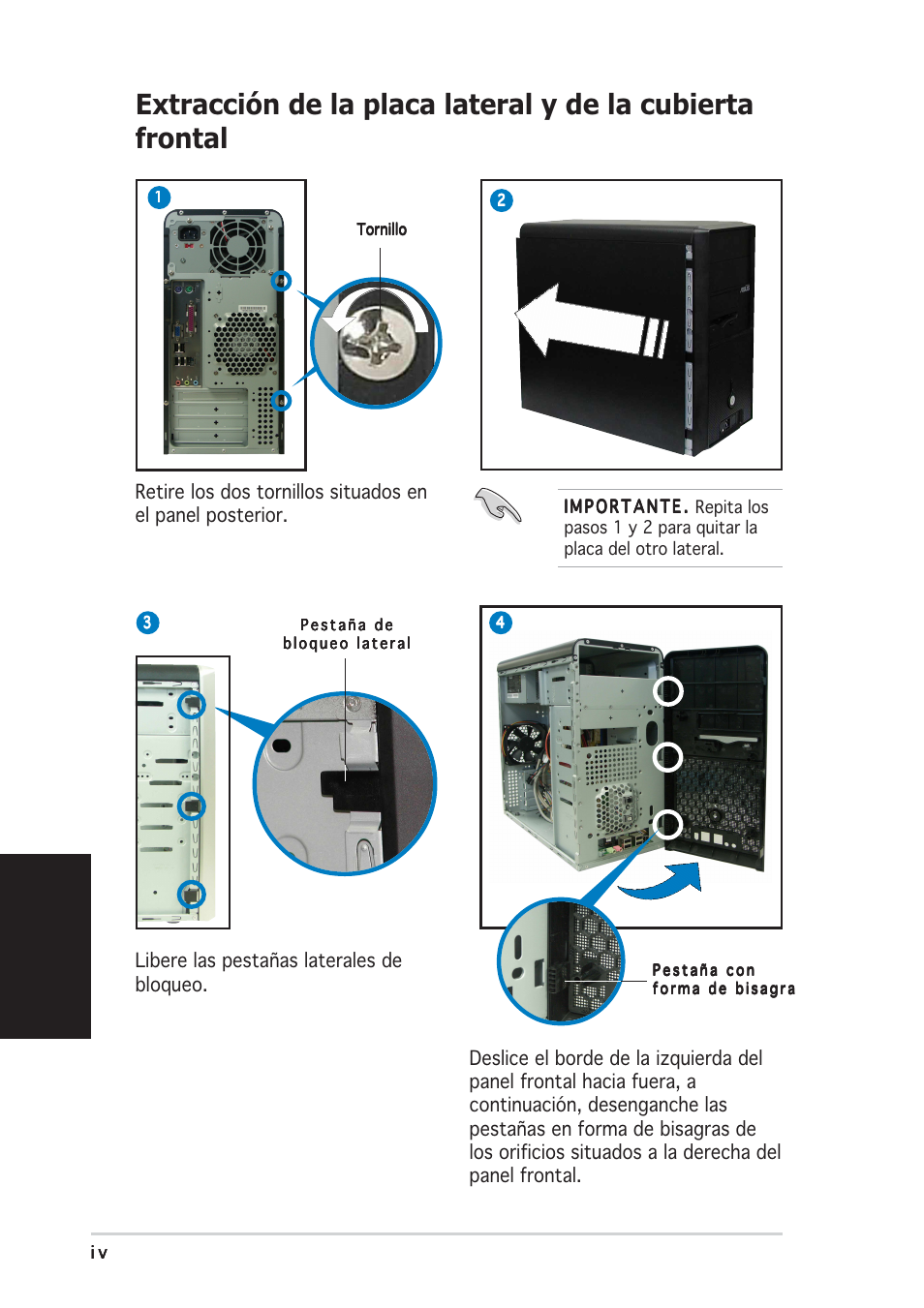 Español | Asus Vintage-PE2 User Manual | Page 36 / 80