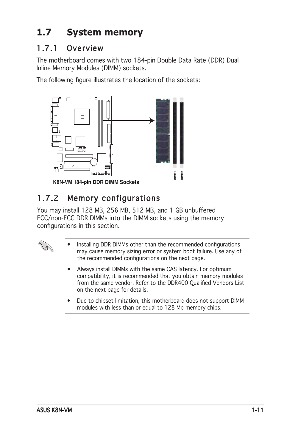 1 overview | Asus K8N-VM User Manual | Page 21 / 84