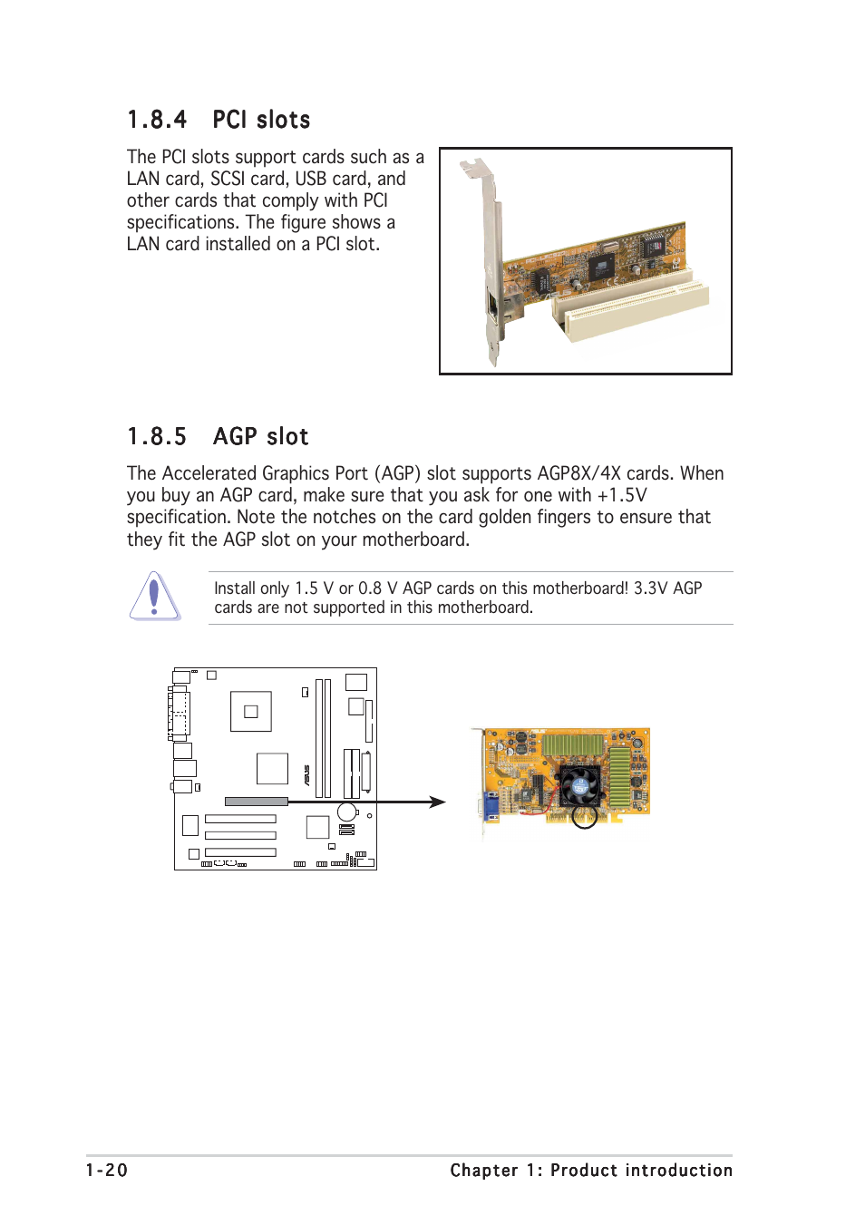 5 agp slot agp slot agp slot agp slot agp slot | Asus P5S800-VM User Manual | Page 32 / 84