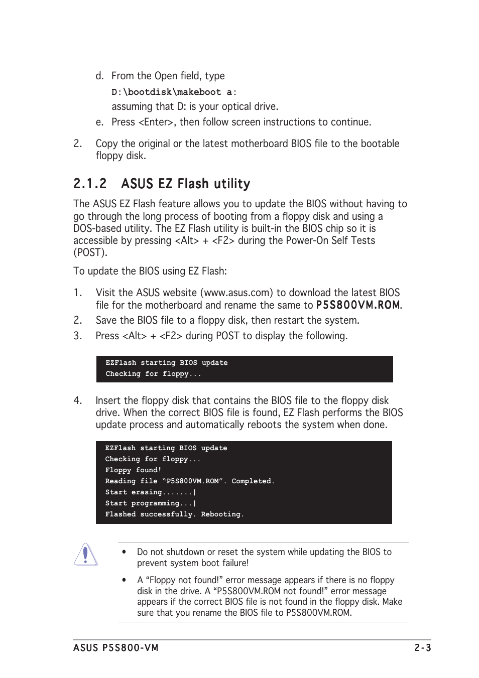 Asus P5S800-VM User Manual | Page 45 / 84