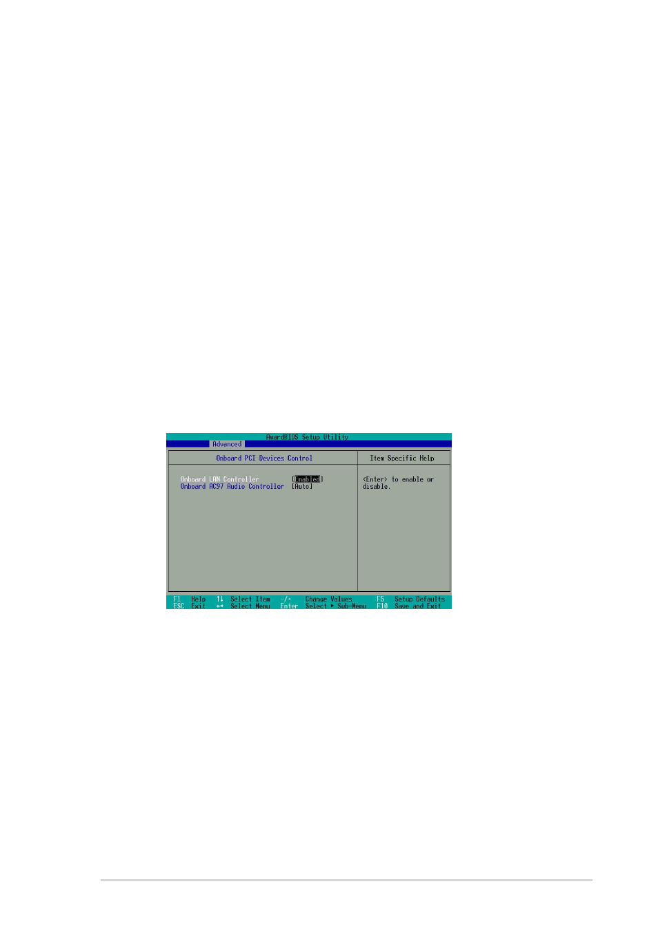 1 onboard pci devices control | Asus P4SGL-MX User Manual | Page 48 / 64