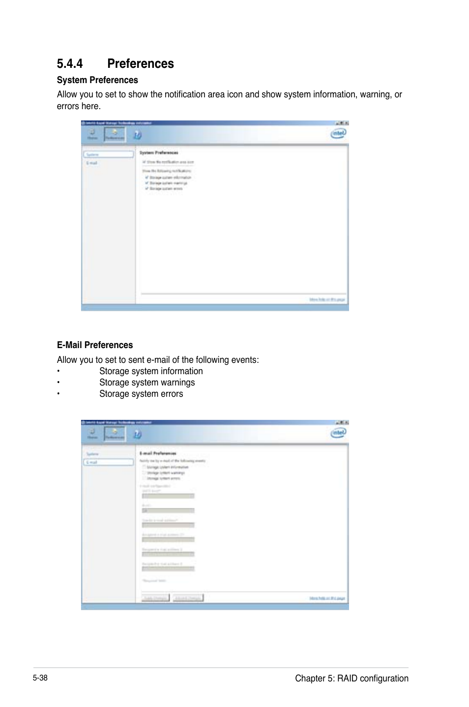 Preferences -38, 4 preferences | Asus Z9PE-D16-10G/DUAL User Manual | Page 156 / 202