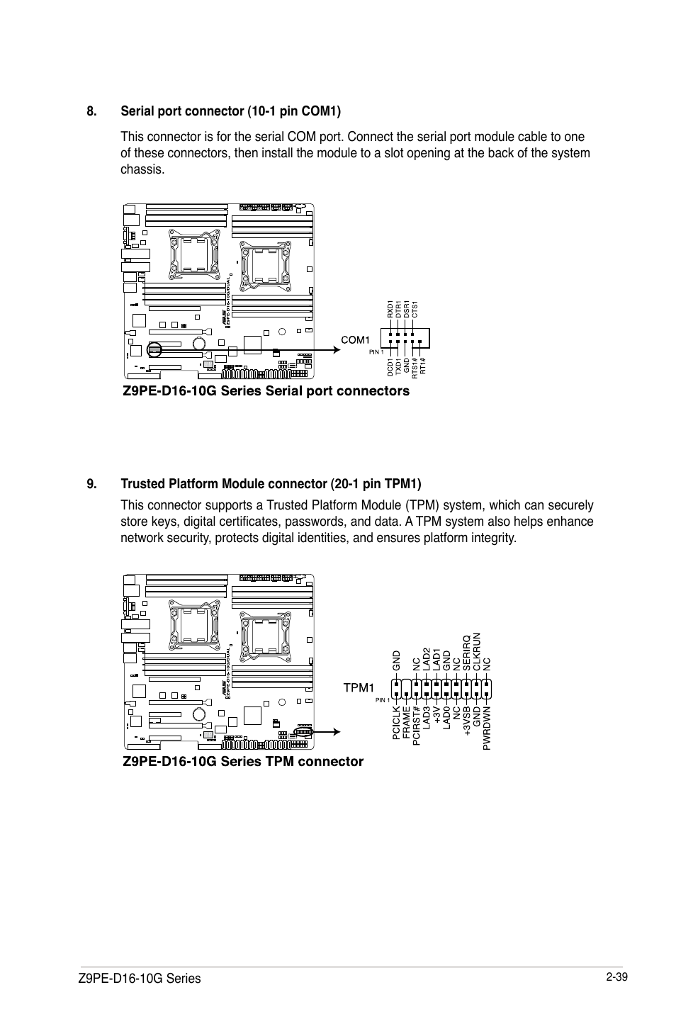 Asus Z9PE-D16-10G/DUAL User Manual | Page 59 / 202