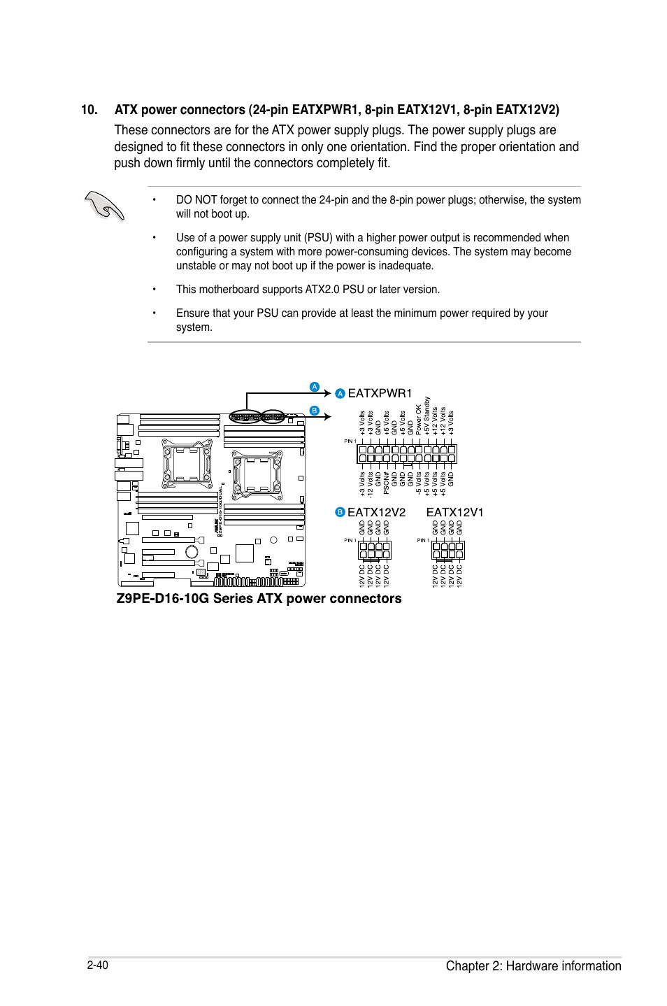 Asus Z9PE-D16-10G/DUAL User Manual | Page 60 / 202