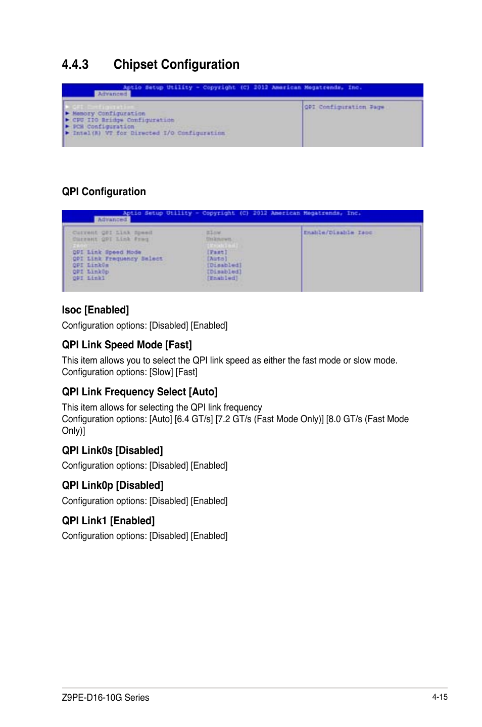 Chipset configuration -15, 3 chipset configuration | Asus Z9PE-D16-10G/DUAL User Manual | Page 83 / 202