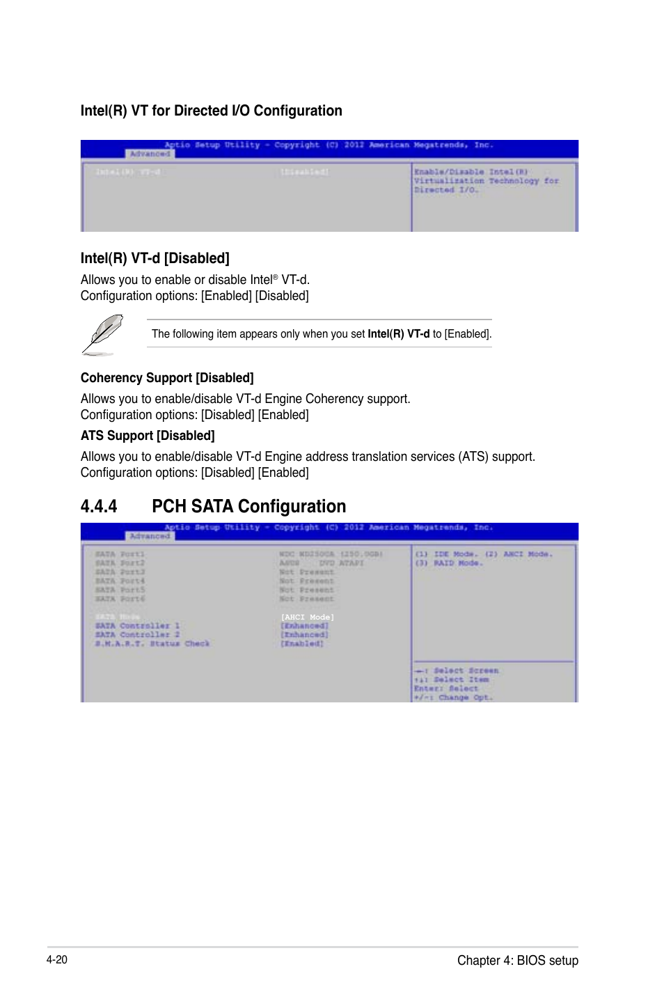 Pch sata configuration -20, 4 pch sata configuration | Asus Z9PE-D16-10G/DUAL User Manual | Page 88 / 202