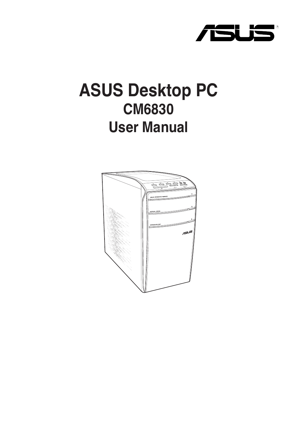 Asus CM6830 User Manual | 72 pages