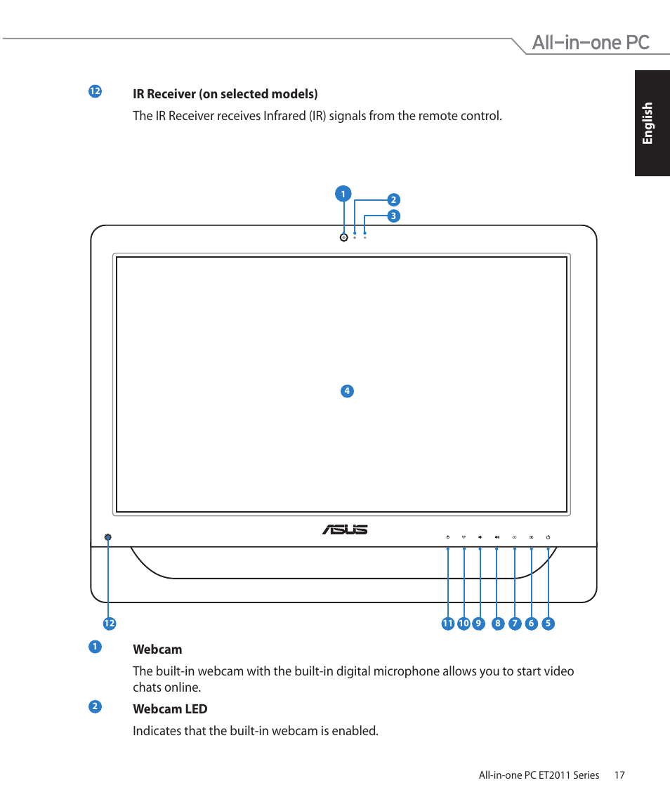 Asus ET2011ET User Manual | Page 17 / 44