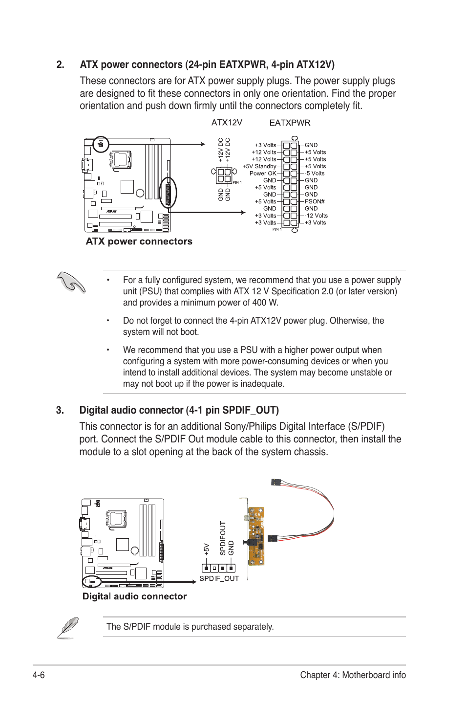 Asus G1-P5G43 User Manual | Page 48 / 78