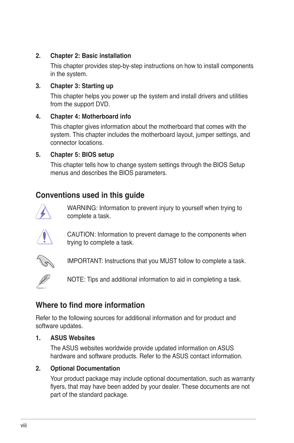 Where to find more information | Asus G1-P5G43 User Manual | Page 8 / 78