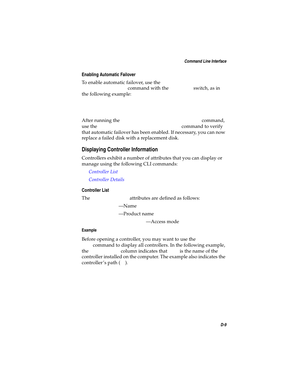 Displaying controller information, Displaying controller information d-9 | Asus Adaptec 2025 ZCR User Manual | Page 114 / 169