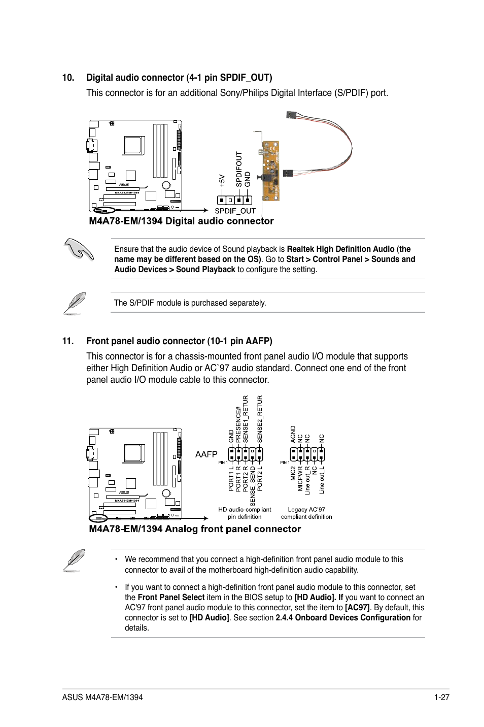 Asus M4A78-EM/1394 User Manual | Page 39 / 62