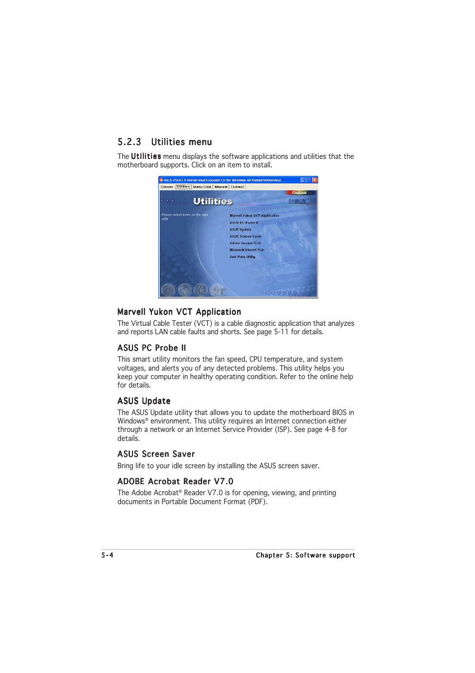 Asus P5LD2-V User Manual | Page 112 / 144