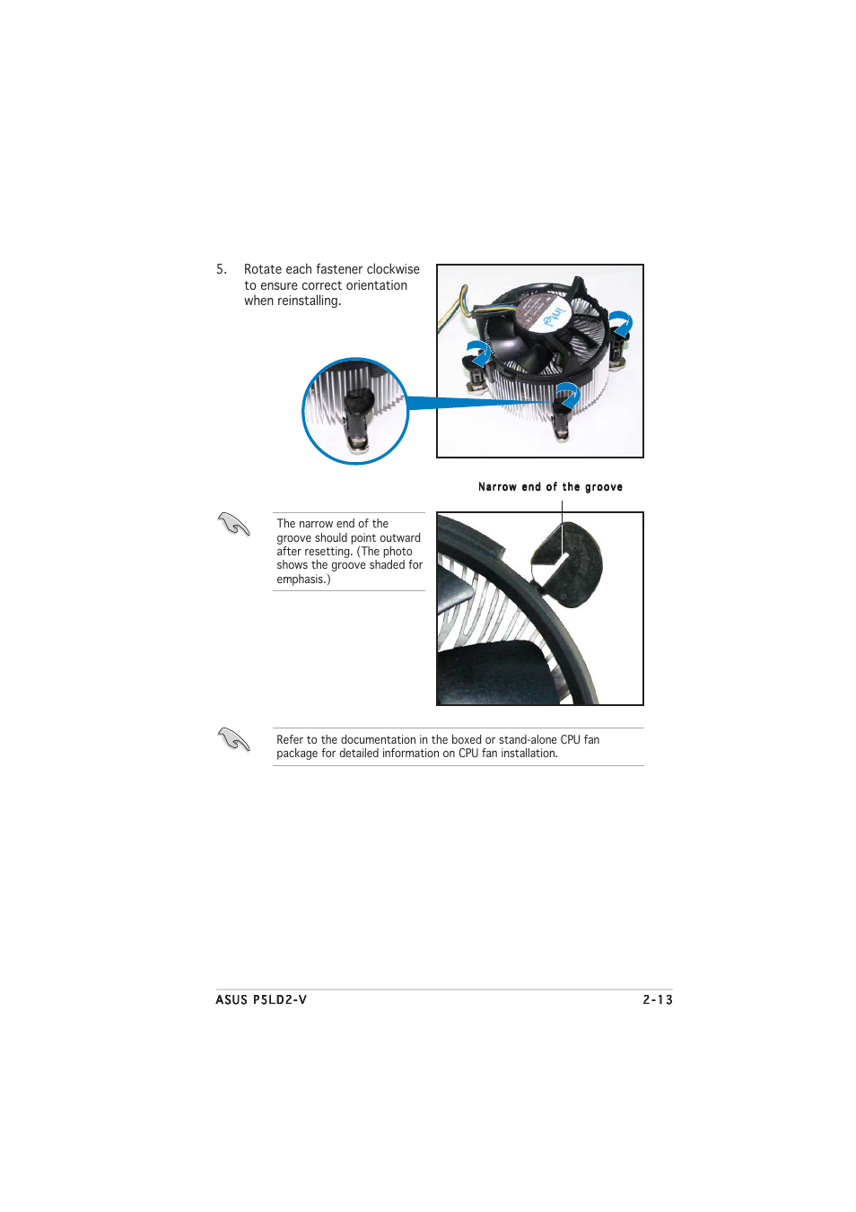 Asus P5LD2-V User Manual | Page 37 / 144