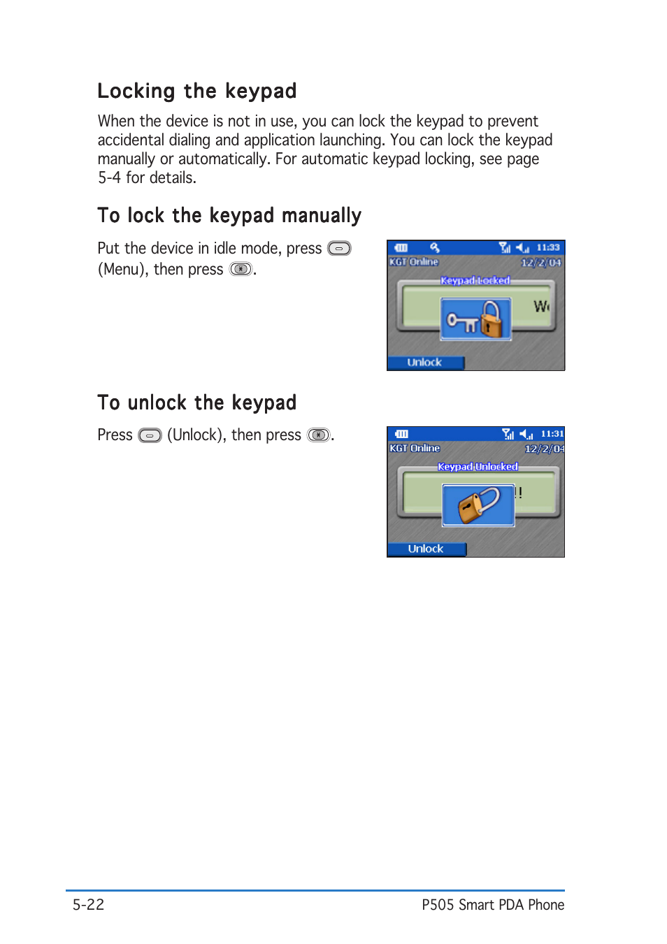 Asus P505 User Manual | Page 122 / 326