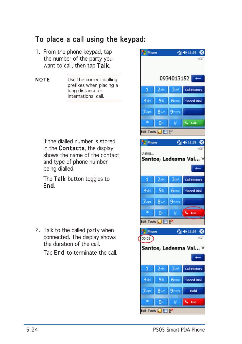 Asus P505 User Manual | Page 124 / 326