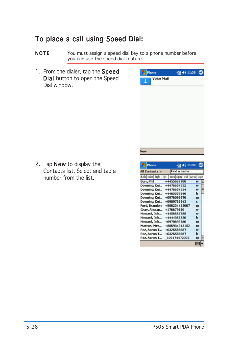 Asus P505 User Manual | Page 126 / 326