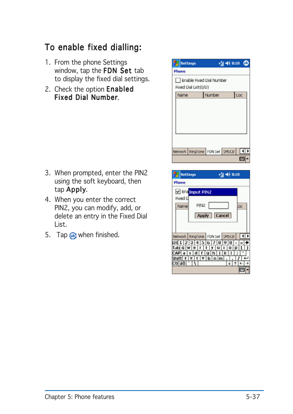 Asus P505 User Manual | Page 137 / 326