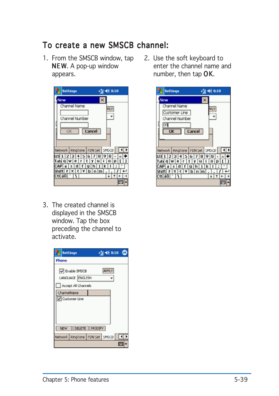 Asus P505 User Manual | Page 139 / 326