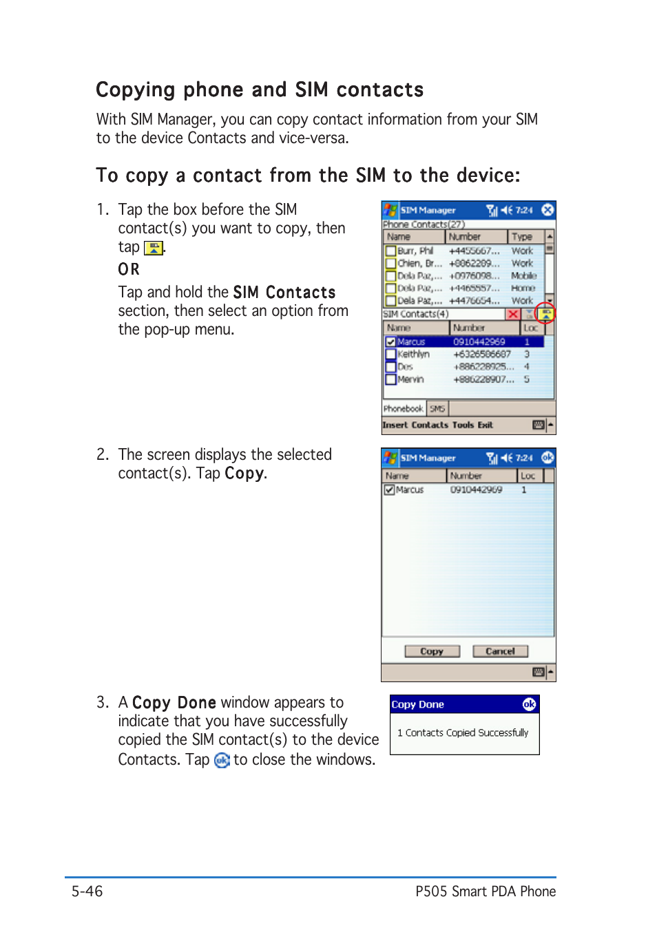 Asus P505 User Manual | Page 146 / 326