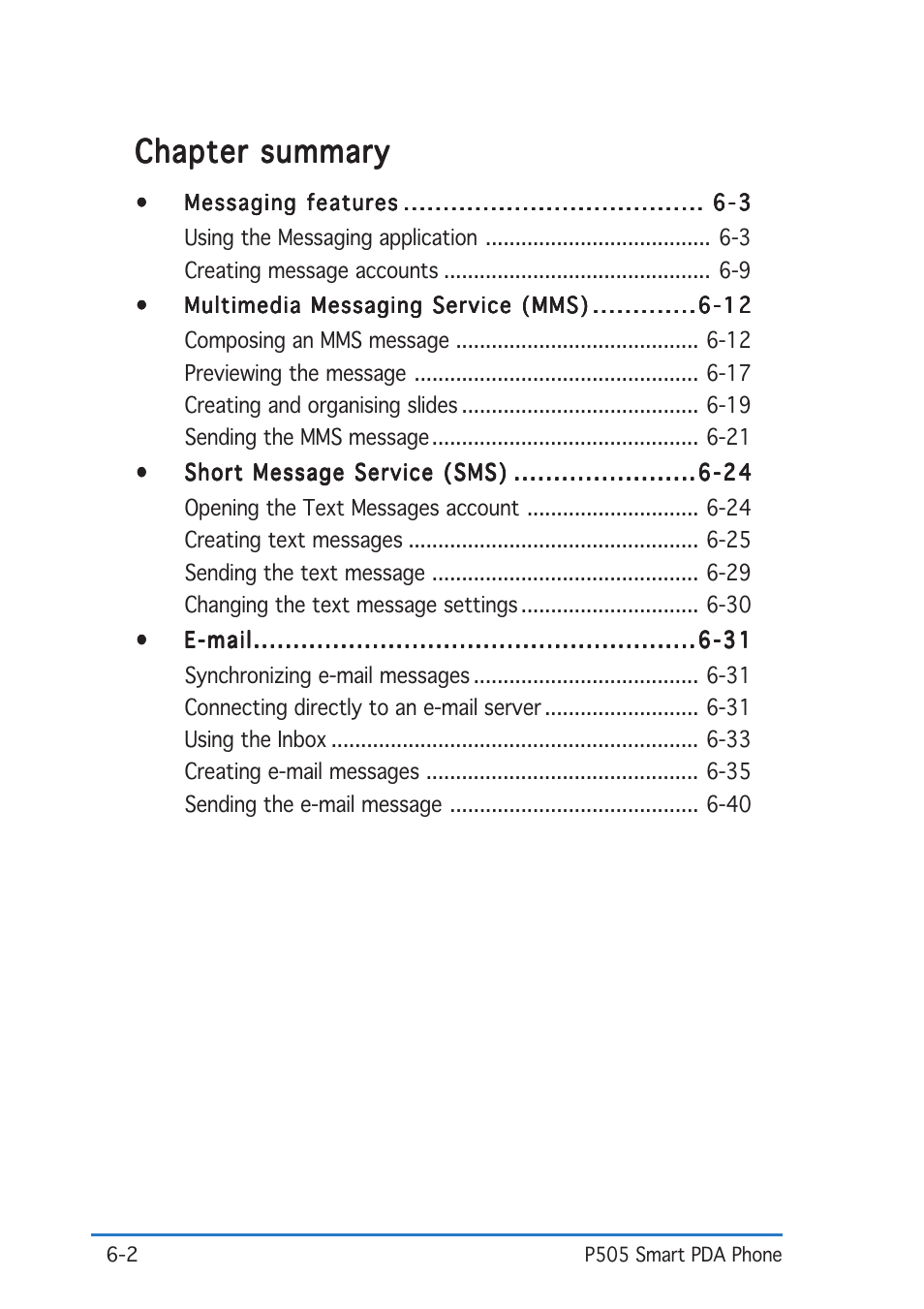 Chapter summary | Asus P505 User Manual | Page 154 / 326