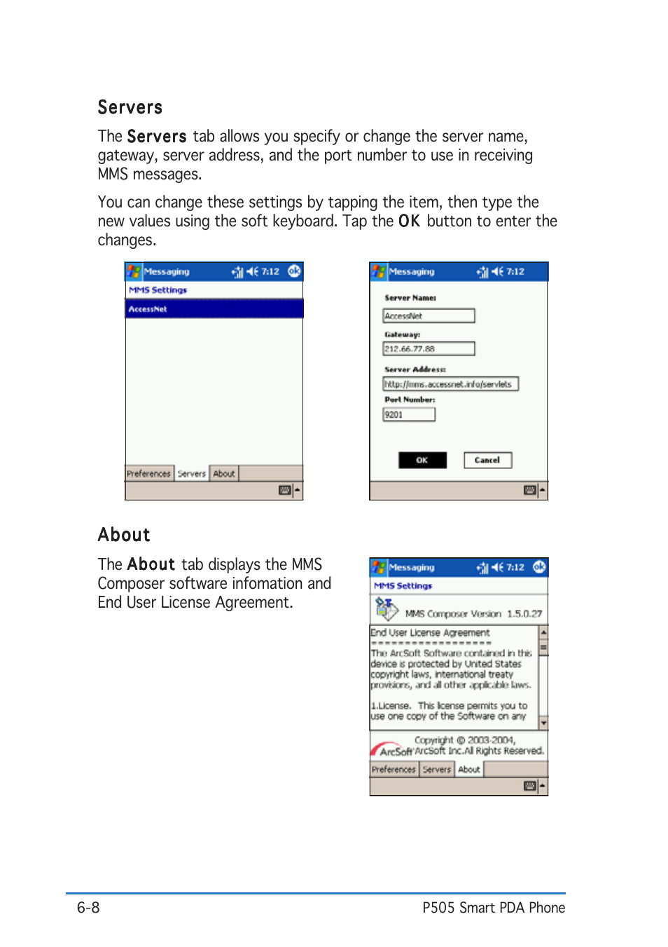 Asus P505 User Manual | Page 160 / 326