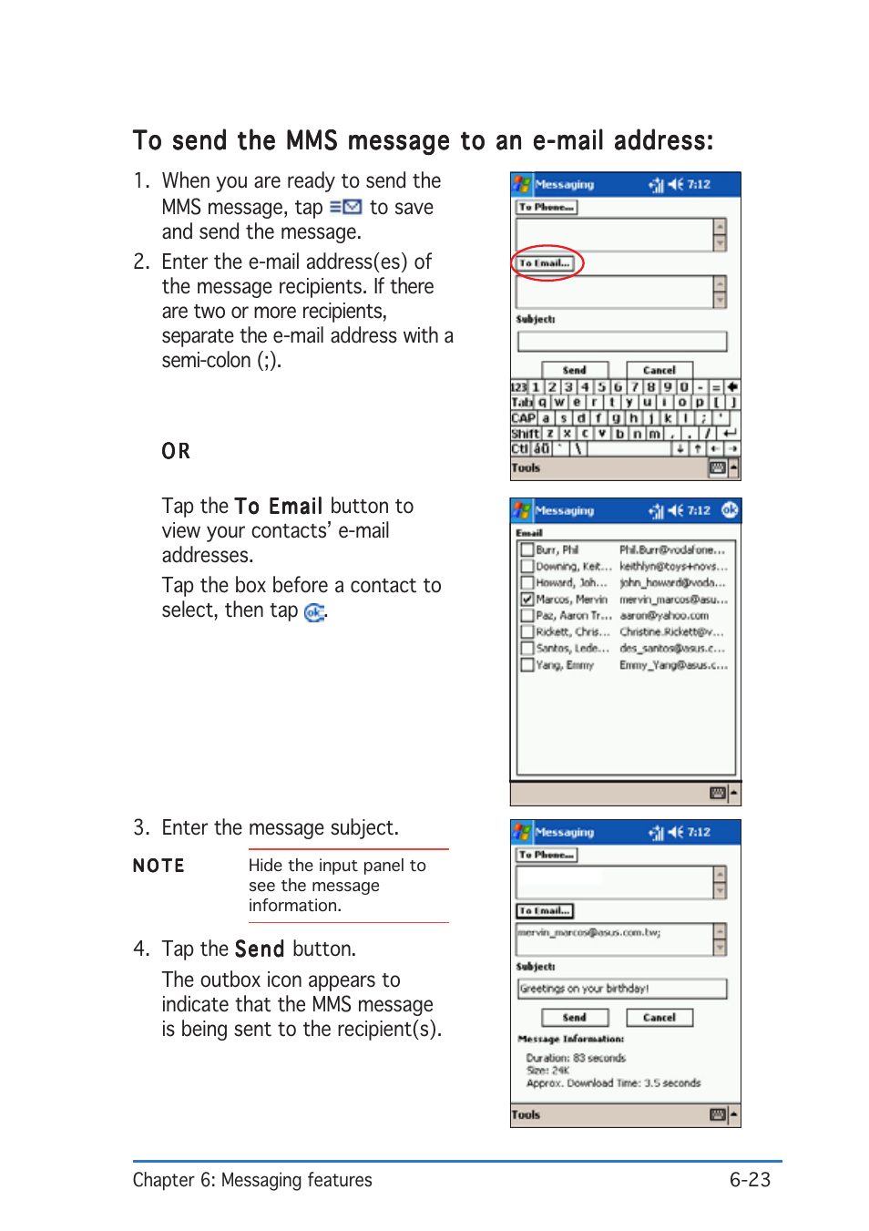 Asus P505 User Manual | Page 175 / 326