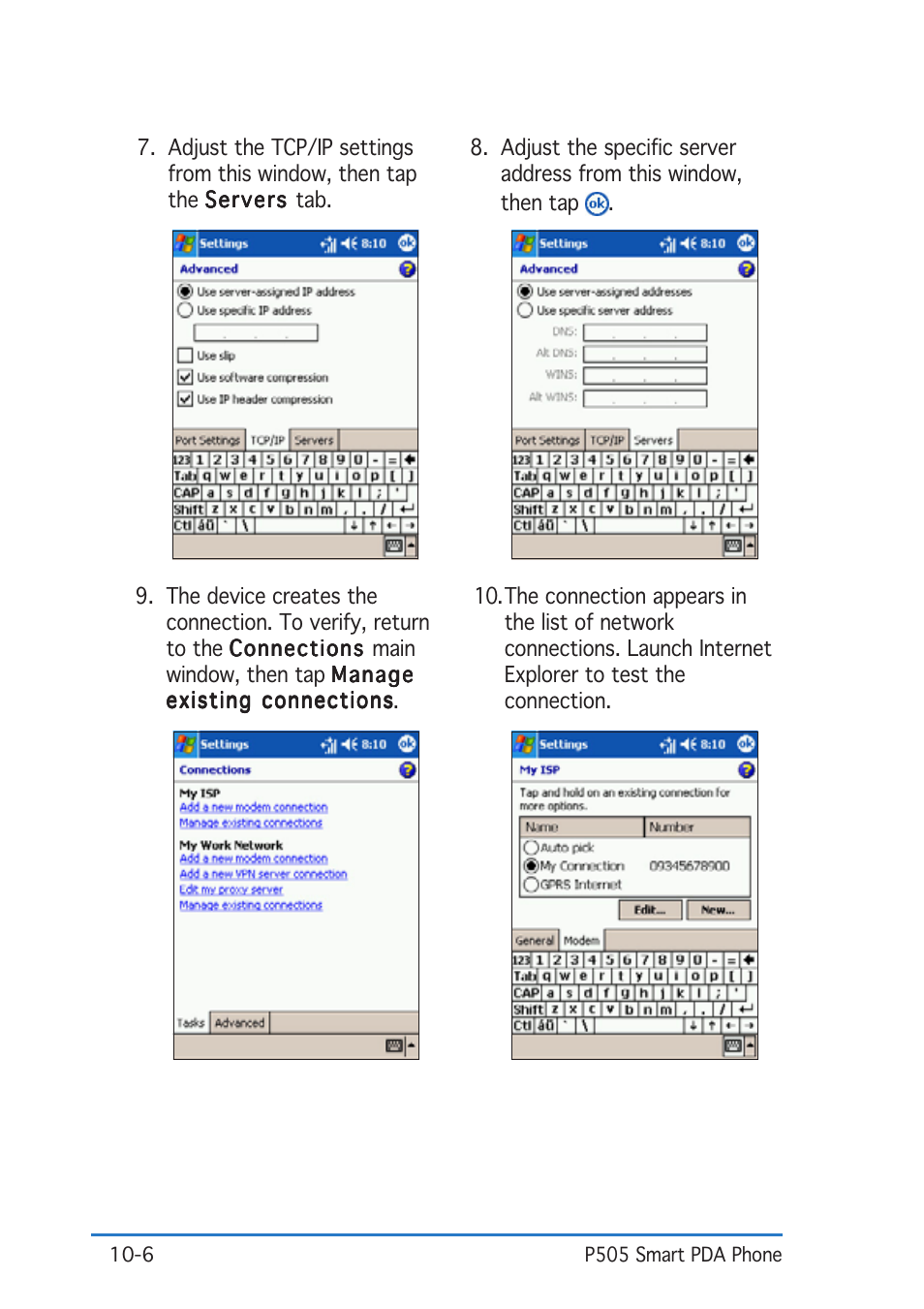 Asus P505 User Manual | Page 290 / 326