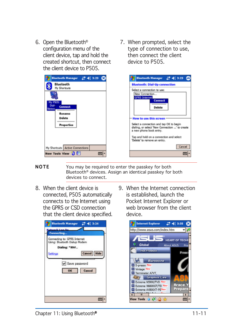 Asus P505 User Manual | Page 315 / 326