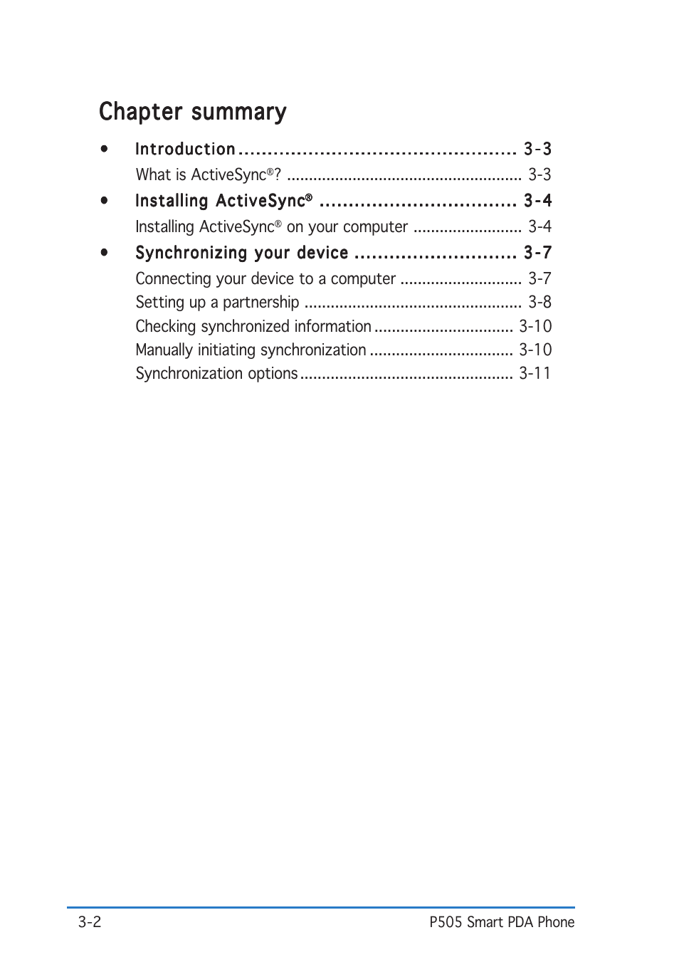 Chapter summary | Asus P505 User Manual | Page 68 / 326