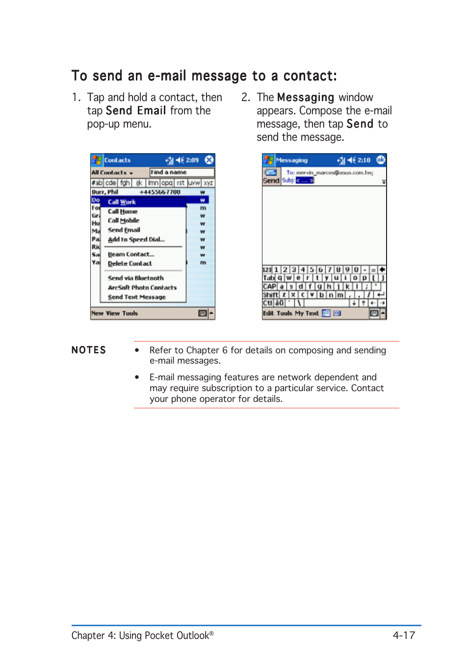 Asus P505 User Manual | Page 95 / 326