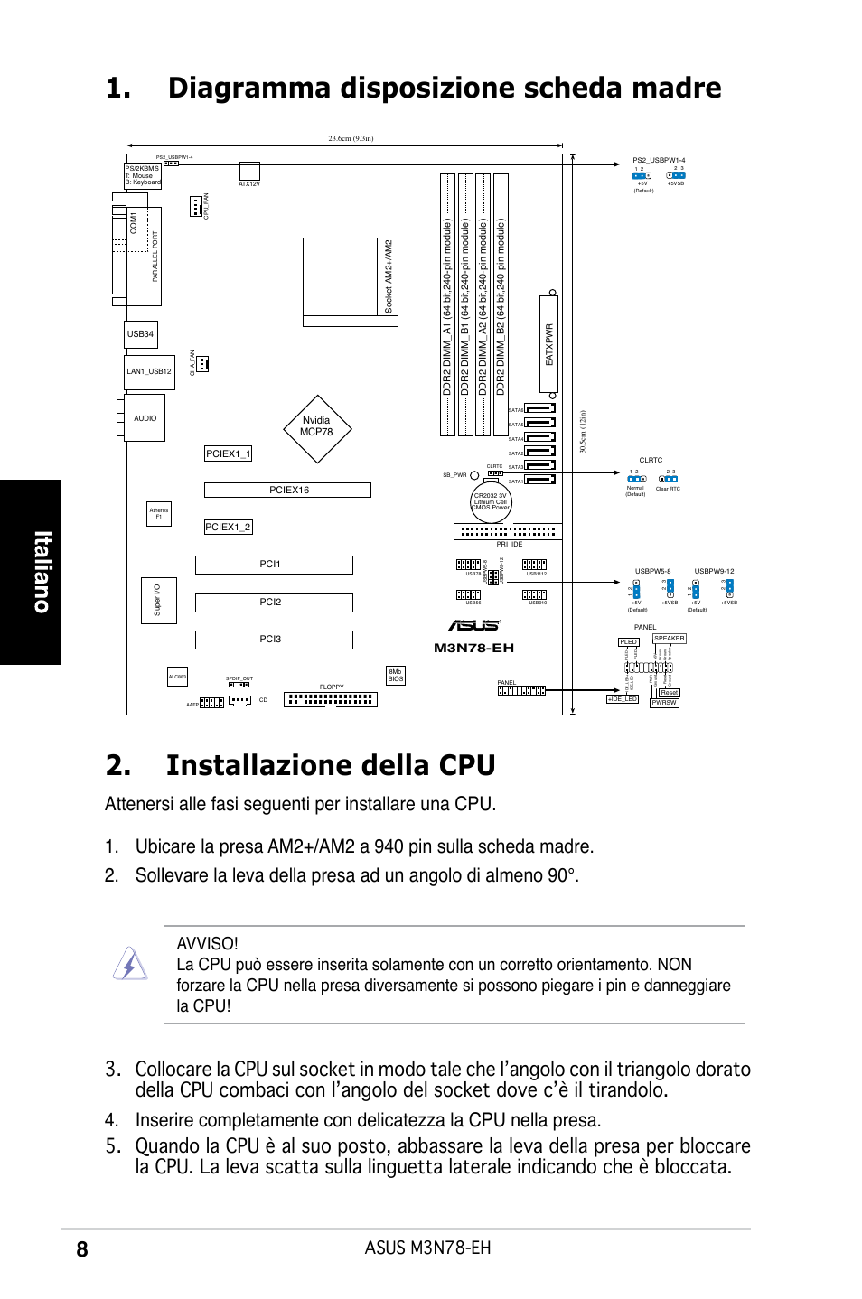 Asus m3n78-eh, M3n78-eh | Asus M3N78-EH User Manual | Page 8 / 38
