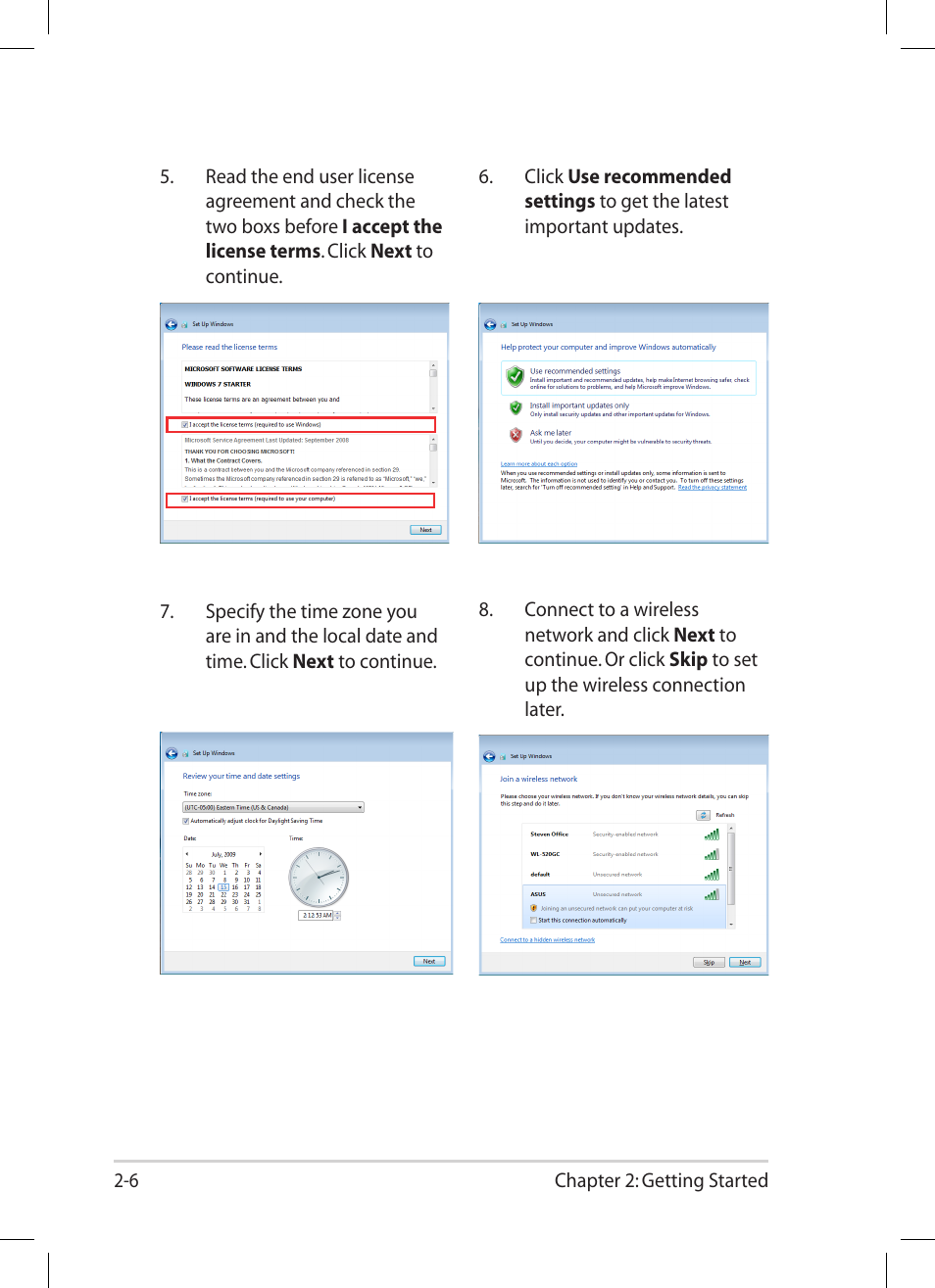 Asus Eee PC 1008P User Manual | Page 28 / 66