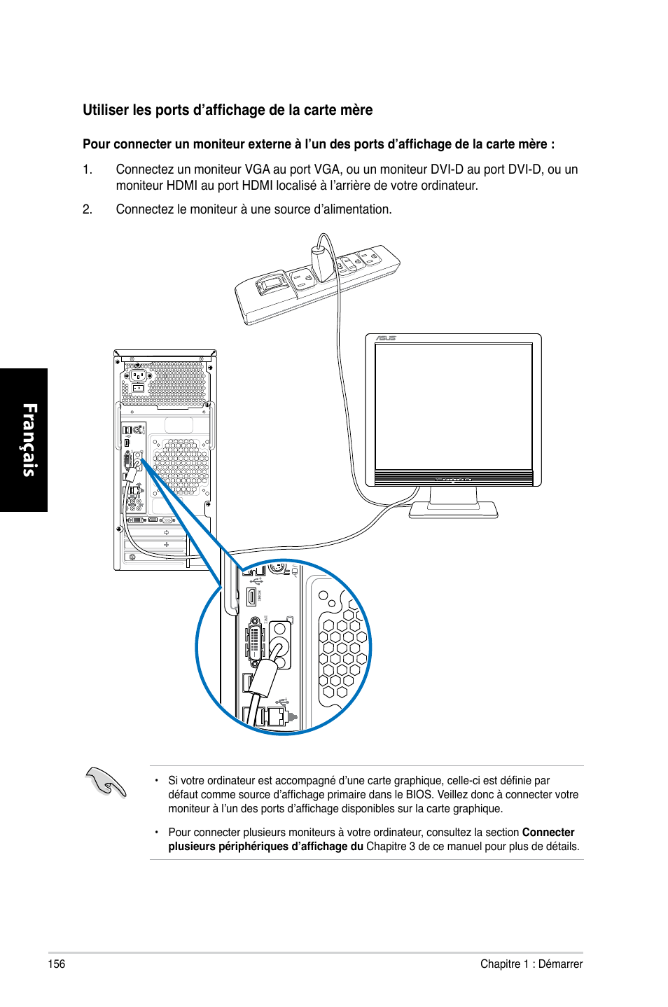 Fr anç ais fr anç ais fr anç ais fr anç ais | Asus CM6870 User Manual | Page 158 / 494