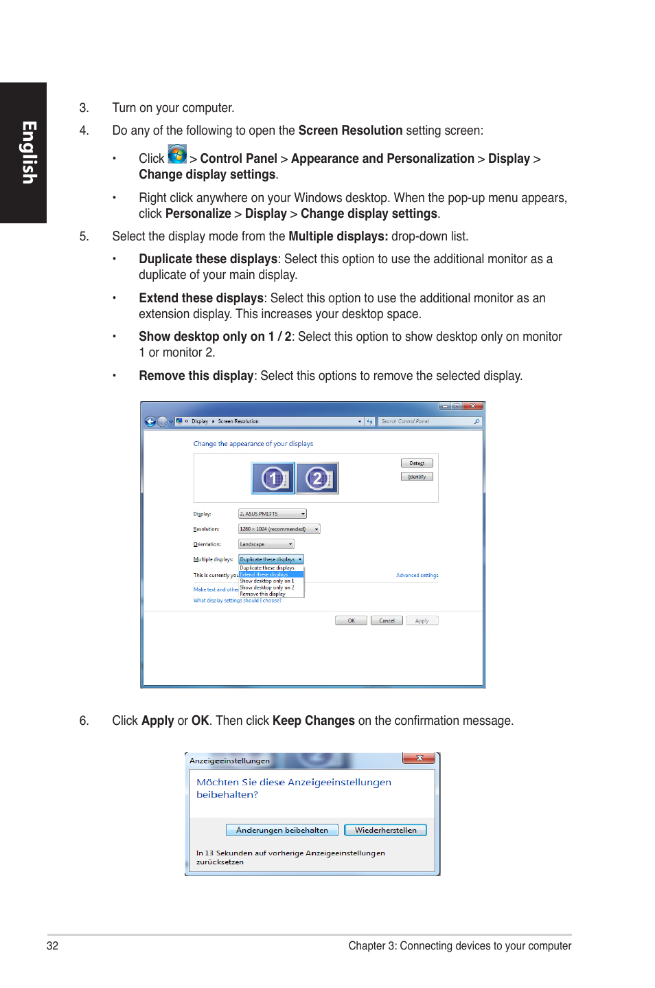 English | Asus CM6870 User Manual | Page 34 / 494