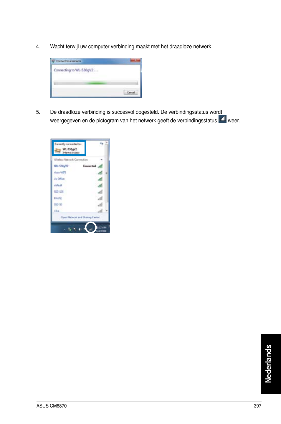 Nederlands | Asus CM6870 User Manual | Page 399 / 494