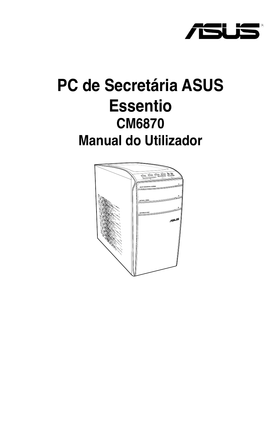 Português, Pc de secretária asus essentio | Asus CM6870 User Manual | Page 425 / 494